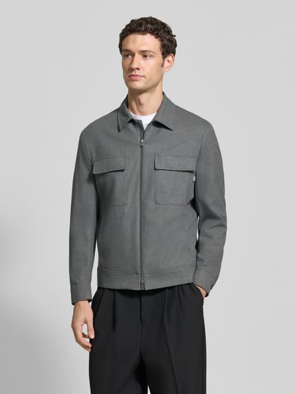CINQUE Blouson mit Zweiwege-Reißverschluss Silber 4
