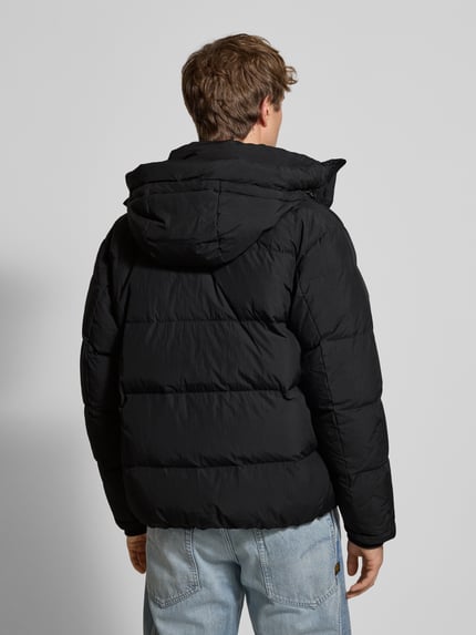 Tommy Jeans Gewatteerd regular fit jack met capuchon Zwart - 5