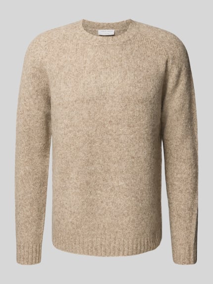 Tiger of Sweden Strickpullover mit Alpaka-Anteil Modell 'Adryan' Sand 2