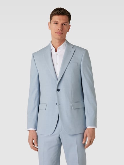 Pierre Cardin Sakko mit Strukturmuster Modell 'Grant' Hellblau 4