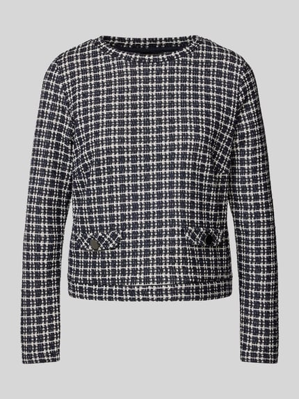 MORE & MORE Pullover mit Rundhalsausschnitt Marine 2