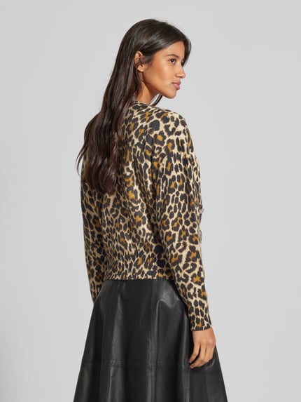 Essentiel Antwerp Strickjacke aus Woll-Mix mit Kaschmir-Anteil Black 5