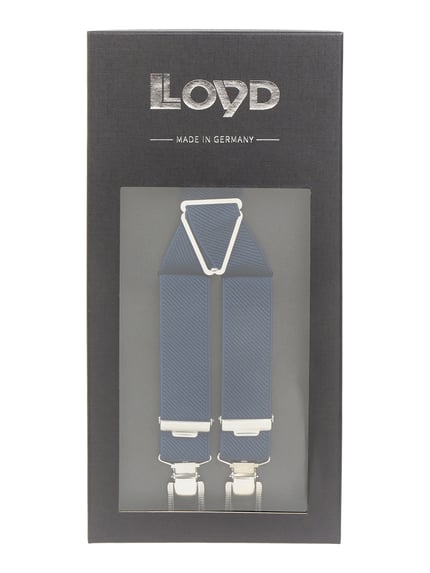 LLOYD Men's Belts Hosenträger in X-Form Blau 3