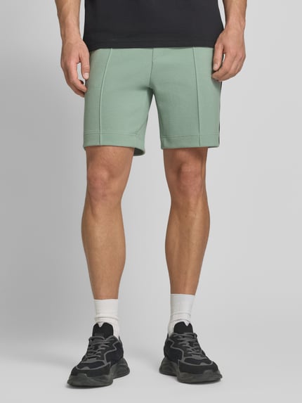 BOSS Green Regular Fit Sweatshorts aus Baumwoll-Mix Modell 'JT_JOIN HEADLO' Mint 4