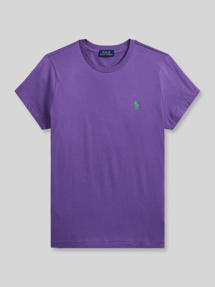 Polo Ralph Lauren regular fit T-shirt van puur katoen Paars - 2