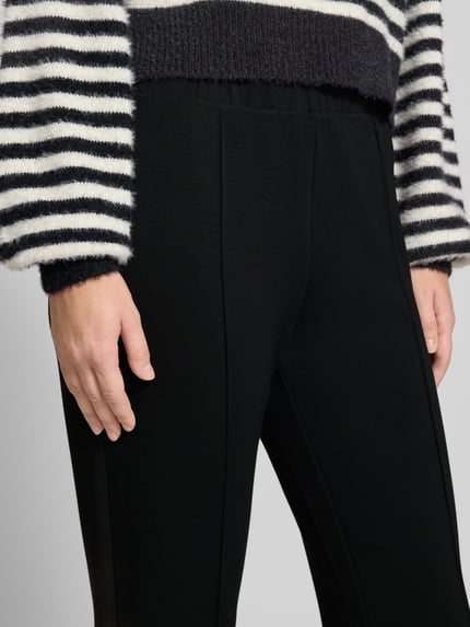 ONLY Flared sweatpants van viscosemix, model 'TOC' Zwart - 3