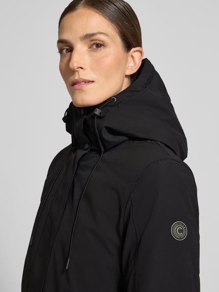 Cars Jeans parka o kroju regular fit z kieszeniami z patką model 'PALINA' Czarny 3
