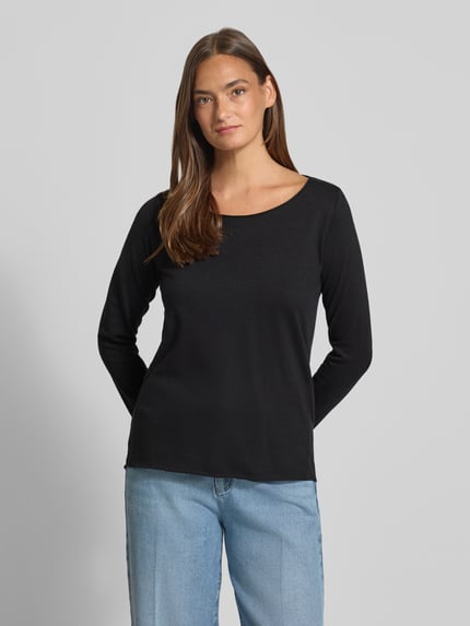 Smith and Soul Longsleeve met ronde halsuitsnijding Zwart - 4