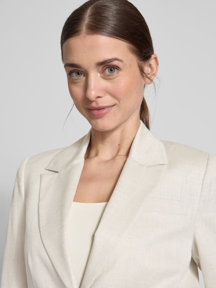 Milano Italy Regular Fit Blazer mit Pattentaschen Silber 3