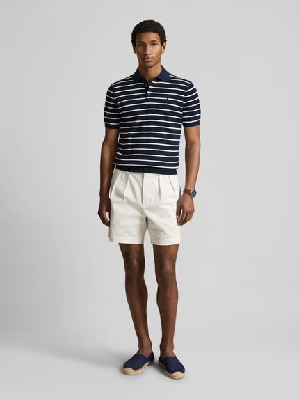 Polo Ralph Lauren Regular Fit Poloshirt aus reiner Baumwolle Dunkelblau 1