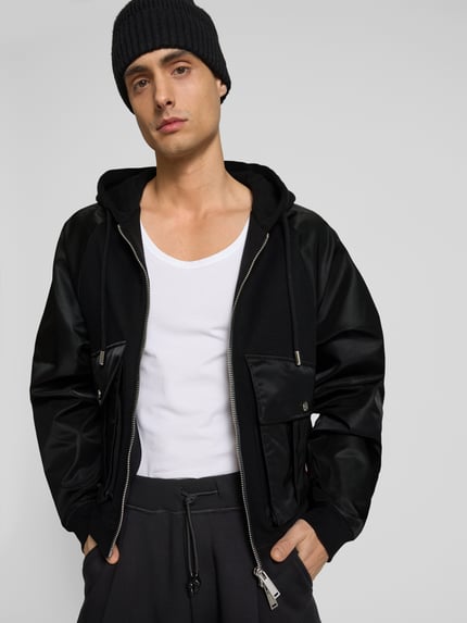 Dsquared2 Bluza rozpinana z kieszeniami z patką Czarny 3
