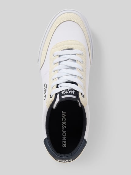 JACK & JONES Sneaker mit Label-Detail Modell 'ROB' Weiss 3