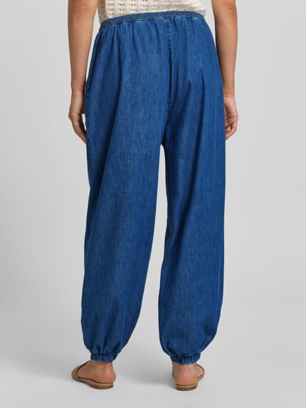 Brax Jeansy o kroju loose fit barrel z mieszanki bawełny model 'MABEL S' Jeansowy niebieski 5