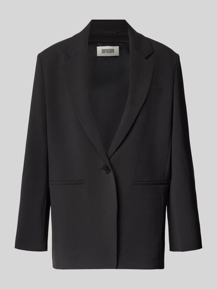Relaxed Fit Blazer mit Paspeltaschen Modell 'MOWTIE' Shop The Look MANNEQUINE
