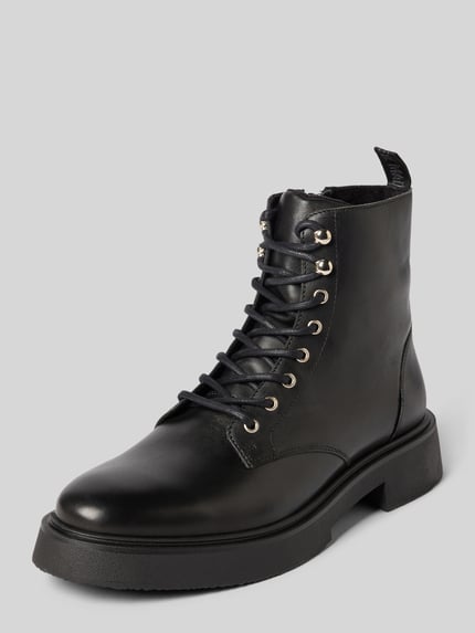 Steve Madden Schnürstiefel mit Label-Details Modell 'ZEKE' Black 1