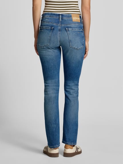 GANG Boyfriend Fit Jeans im Destroyed-Look Modell 'NICA WORKER' Blau 5