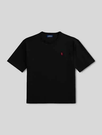 Polo Ralph Lauren Regular Fit T-Shirt aus reiner Baumwolle Black 2