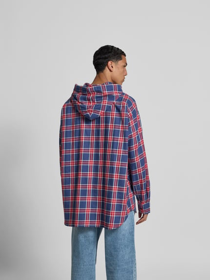 Diesel Vrijetijdsoverhemd met capuchon Blauw - 5