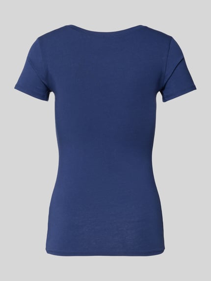 Polo Ralph Lauren Pyjama-Oberteil mit Logo-Stitching Dunkelblau 3