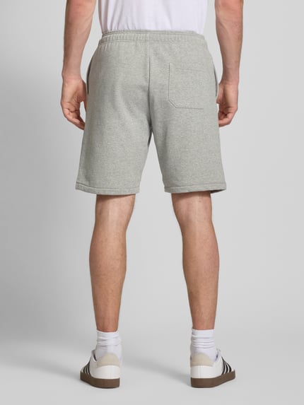 Dickies Szorty z dzianiny dresowej o kroju regular fit z tunelem model ‘MAPLETON’ Średnioszary melanż 5