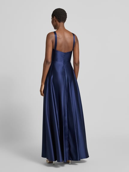 Laona Abendkleid mit Herz-Ausschnitt Marine 5