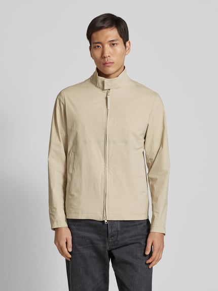 People of Shibuya Jacke mit Stehkragen Modell 'TOHOKU' Beige 4