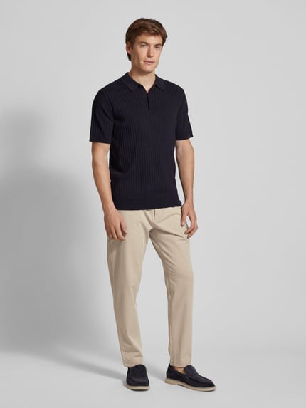 MCNEAL Tapered Fit Stoffhose mit Tunnelzug Ecru 1