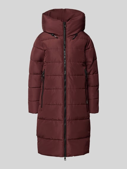 khujo Krój regular fit Kurtka w stylu puffer z ocieplaną stójką Model 'Jilia' Bordowy 2