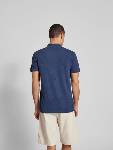 Dsquared2 Poloshirt in gemêleerde look Donkerblauw - 5