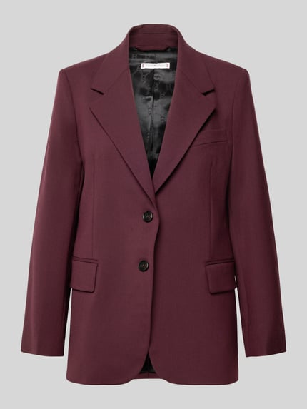 Relaxed Fit Kurzblazer aus Wollmix Shop The Look MANNEQUINE