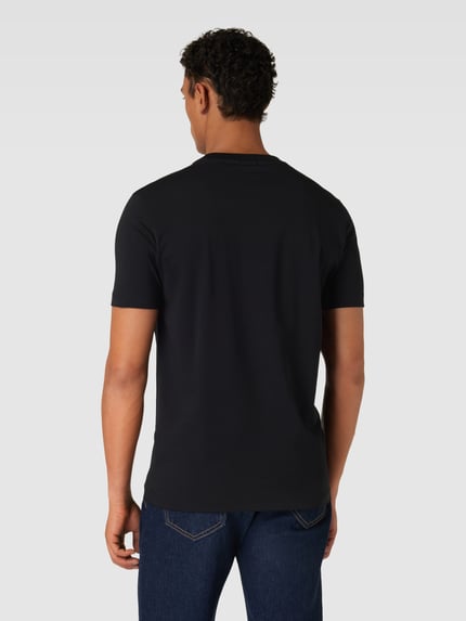 BOSS Green T-Shirt mit Label-Print Black 5