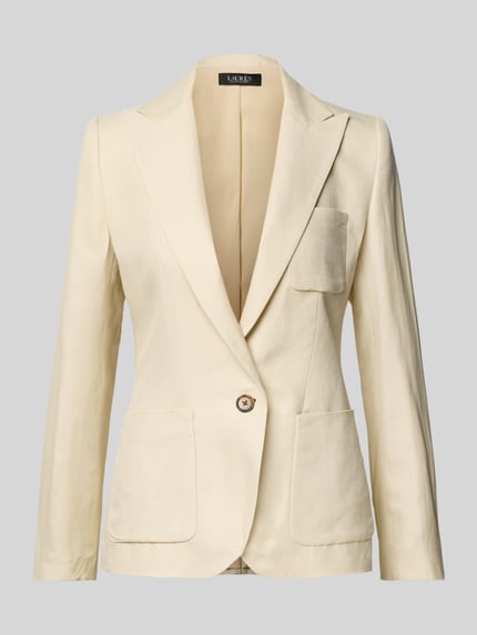 Blazer met opgestikte borstzak, model 'LURLEEN' Shop The Look MANNEQUINE