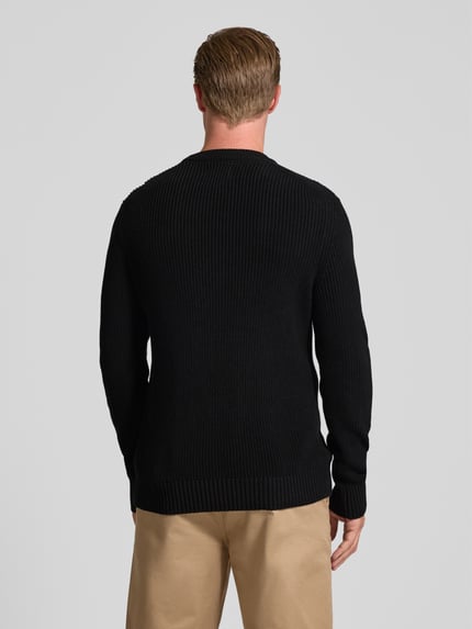 MCNEAL Strickpullover mit Rundhalsausschnitt Black 5