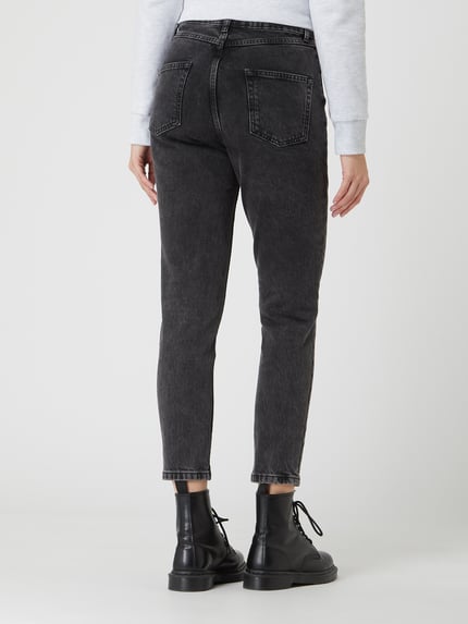 REVIEW Skinny Fit High Waist Jeans mit Stretch-Anteil Black 5