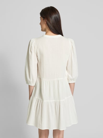 VERO MODA Tunikakleid aus reiner Baumwolle Modell 'PRETTY' Weiss 5