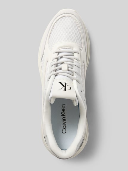Calvin Klein Jeans Sneaker mit Label-Details Offwhite 3
