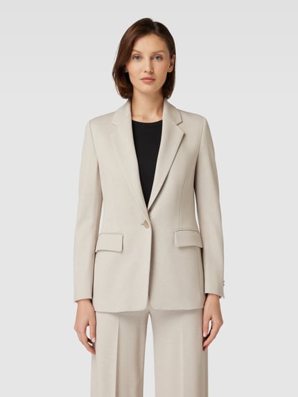 DRYKORN Blazer met structuurmotief, model 'ATLIN' Beige gemêleerd - 4