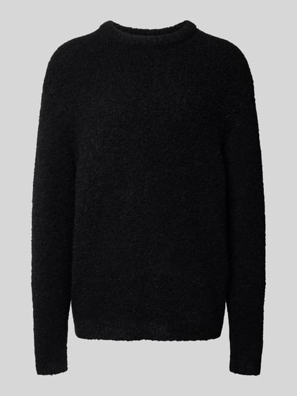 JACK & JONES Regular fit gebreide pullover met wol model 'MEADOWS' Zwart - 2