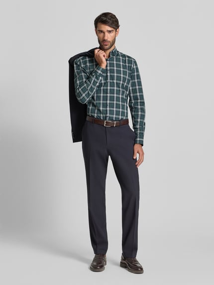 Jake*s Slim Fit Business Hemd aus Baumwolle Bottle 1
