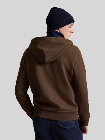 Polo Ralph Lauren Regular Fit Sweatjacke aus Baumwoll-Mix Mittelbraun 5