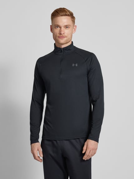 Under Armour Longsleeve aus Viskose mit Troyer-Kragen Black 4