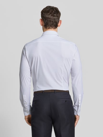 BOSS Slim Fit Businesshemd mit Kentkragen Modell 'P-HANK-S' Weiss 5