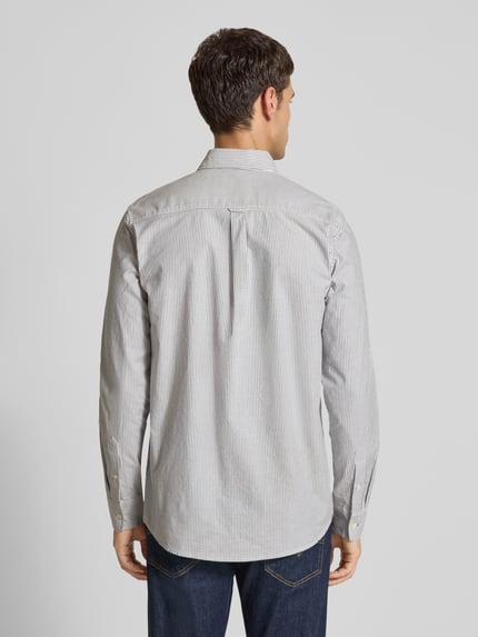 Scotch & Soda Regular Fit Freizeithemd mit Button-Down-Kragen Marine 5