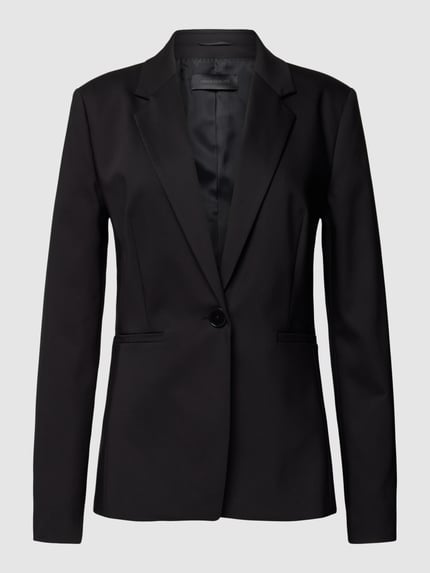 DRYKORN Blazer mit Knopfverschluss und Eingrifftaschen Modell 'TECHNO' Black 2