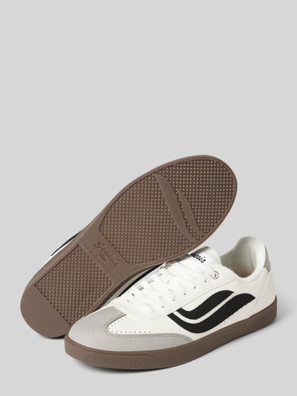Genesis Sneakers met labelprint, model 'G-Volley Sugar Corn' Wit - 4