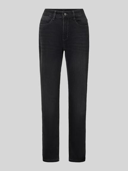 MAC Korte jeans met steekzakken Middenbruin - 2