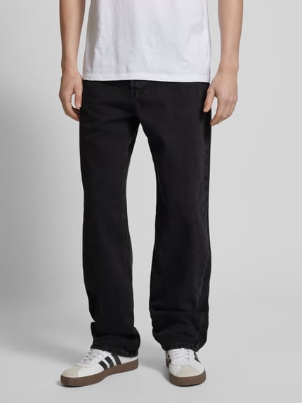 JACK & JONES Loose Fit Jeans im 5-Pocket-Design Modell 'EDDIE' Black 4