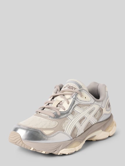 Productfoto, Sneaker met vetersluiting Model 'GEL-NYC 2.0' van ASICS voor dames, afgeronde punt, labeldetails, hakhoogte maat 40: 4 cm, schachthoogte 7 cm, schachtbreedte 9 cm