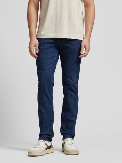 Brax Jeansy o kroju regular fit z 5 kieszeni model 'CADIZ' Niebieski 4