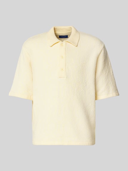 JACK & JONES Koszulka polo o kroju regular fit z listwą guzikową model ‘ACAPULCO’ Beżowy 2